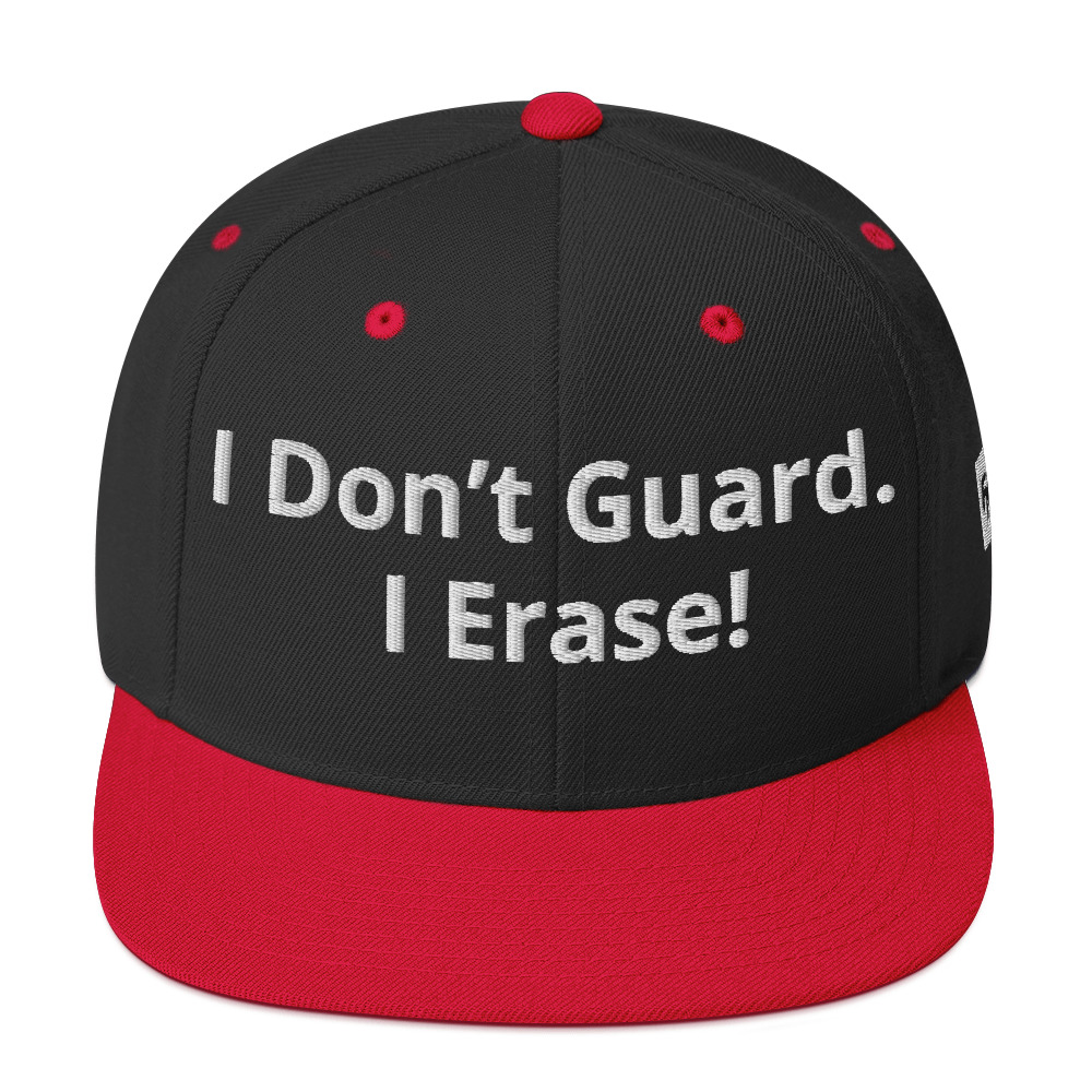 Flex Mouth basketball statement snapback hat